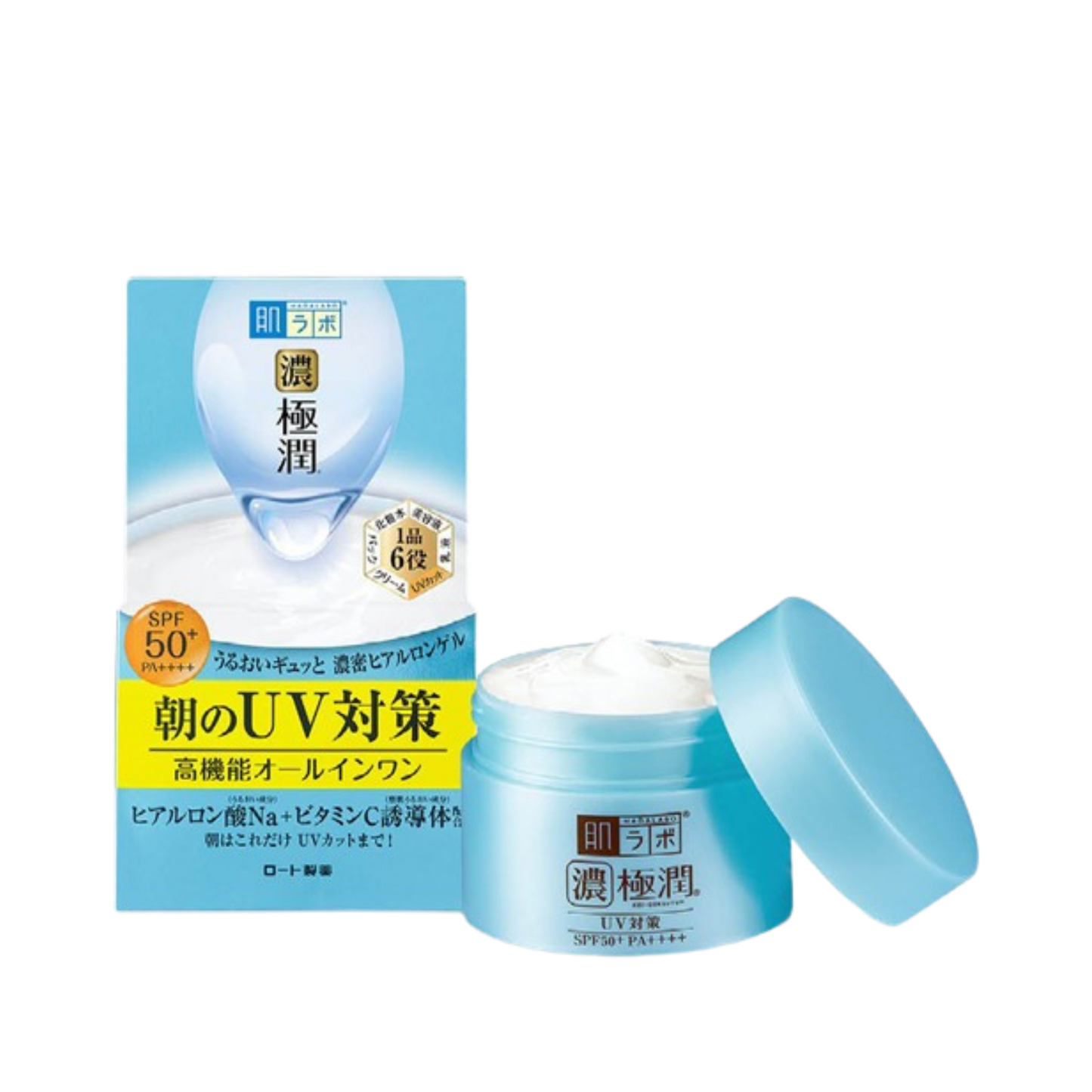 Hada Labo Gokujyun All in one UV White day gel (SPF50 + PA ++++) 90g