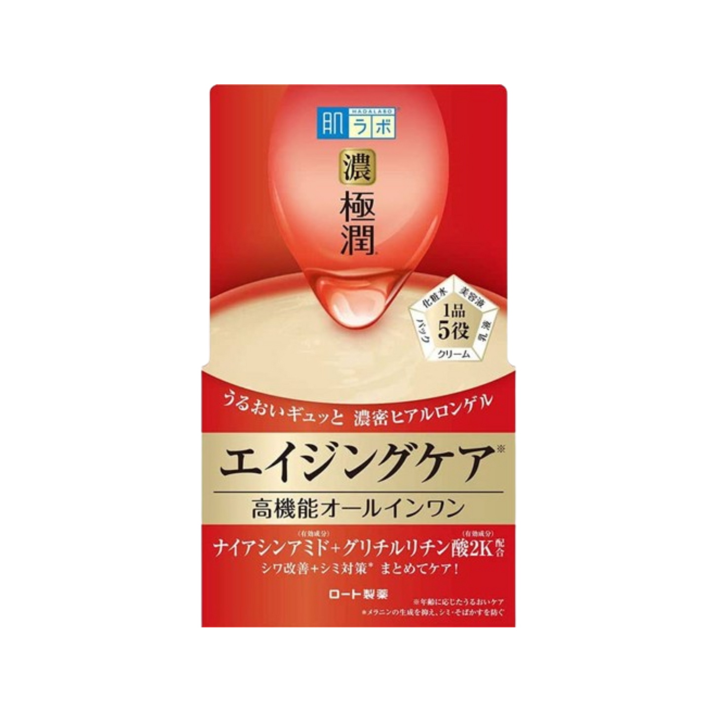 Hada Labo Gokujyun Anti Aging Care All in one Perfect Gel 100g