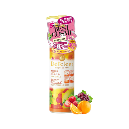 Meishoku Detclear Bright & Peel Fruits Peeling Jelly (Exfoliator) 180ml