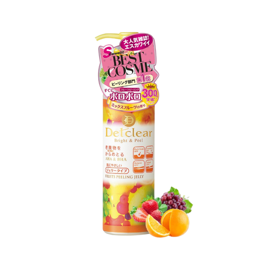 Meishoku Detclear Bright & Peel Fruits Peeling Jelly (Exfoliator) 180ml