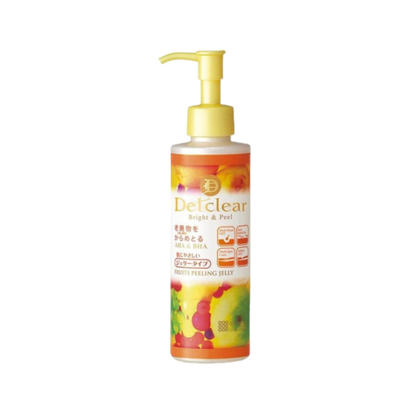 Meishoku Detclear Bright & Peel Fruits Peeling Jelly (Exfoliator) 180ml