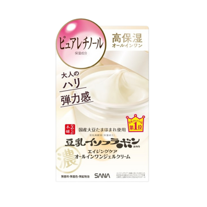 Sana Nameraka Honpo All in One Wrinkle Gel Cream Moisturizer 100g