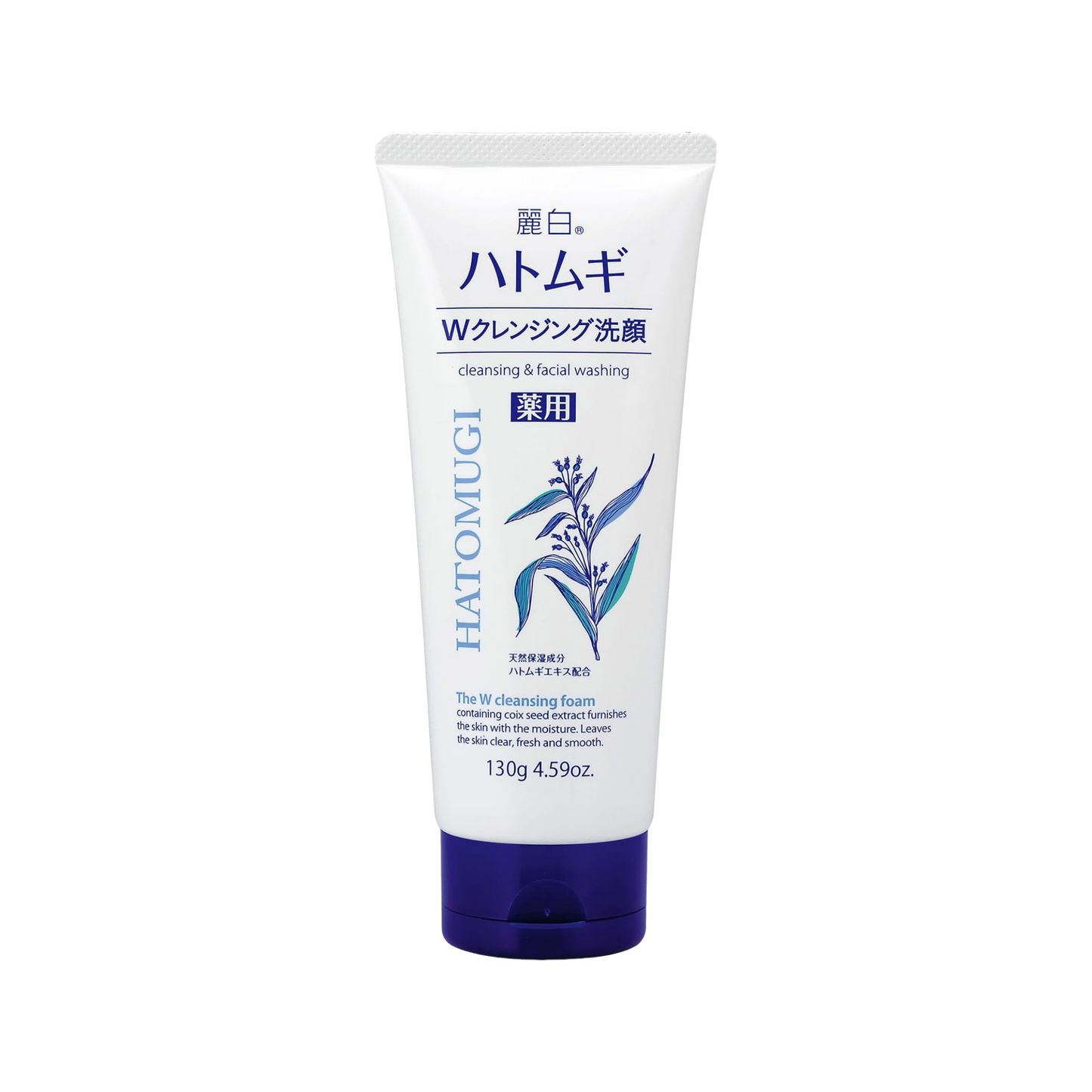 Hatomugi W Cleansing Foam 130g