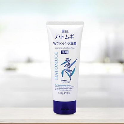 Hatomugi W Cleansing Foam 130g