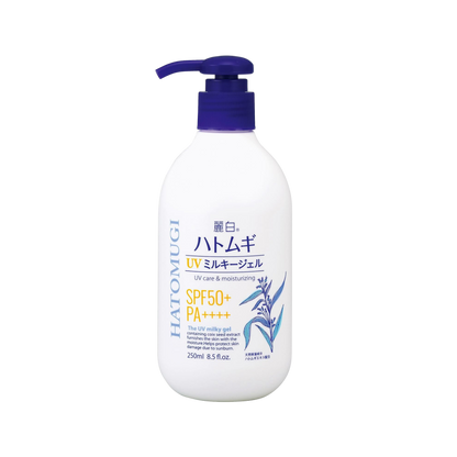 Hatomugi UV Milky Gel SPF50+ PA++++ Pump 250ml