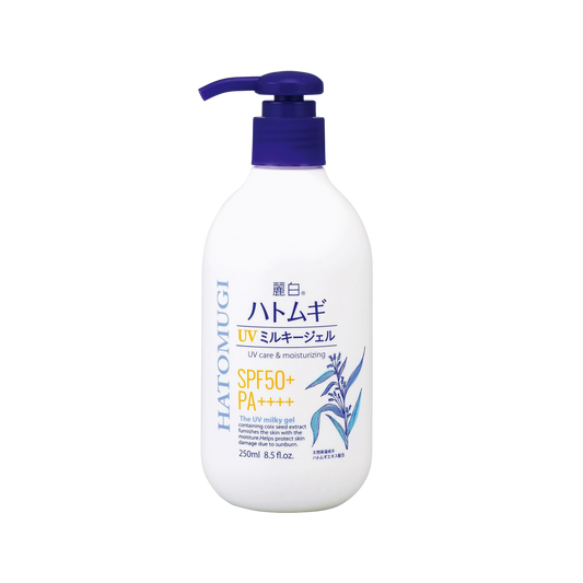 Hatomugi UV Milky Gel SPF50+ PA++++ Pump 250ml