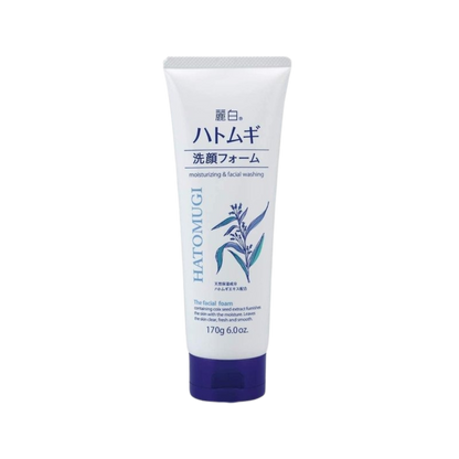 Hatomugi Moisturizing & Facial Washing Foam 170g