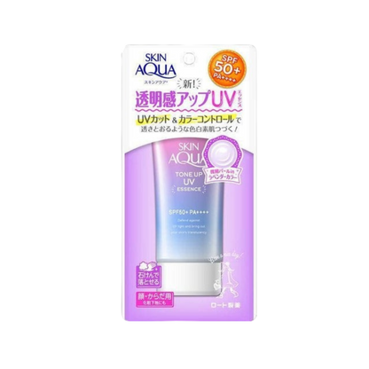 Skin Aqua Tone Up UV Essence SPF50+ PA++++ Lavender 80g