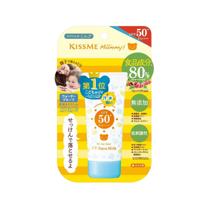 Isehan Kiss Me Mommy UV Aqua Milk SPF 50+ PA++++ 50g