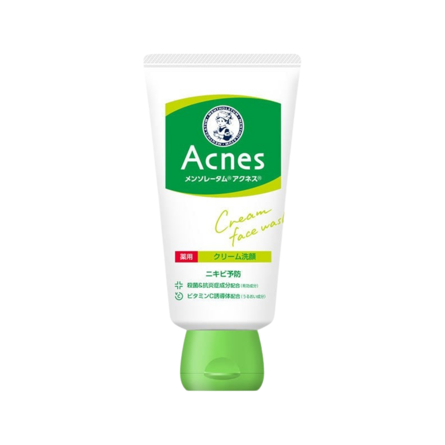 Rohto Acnes Facial Washing Cream facewash 130g