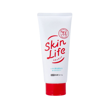 Skin Life Facial Cleansing Foam Medicated Acne Care Face Wash 130g