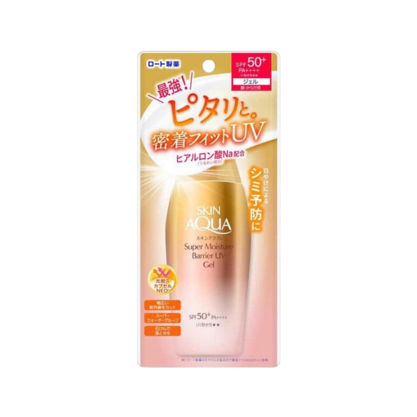 Skin Aqua Super Moisture Barrier UV Gel Sunscreen SPF50+ PA++++ 100g